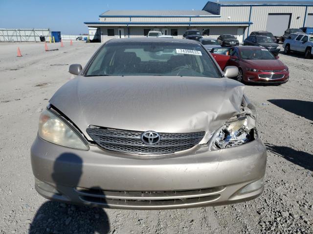 4T1BE30K84U892800 - 2004 TOYOTA CAMRY LE TAN photo 5