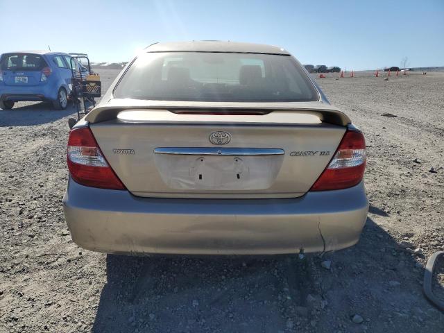 4T1BE30K84U892800 - 2004 TOYOTA CAMRY LE TAN photo 6