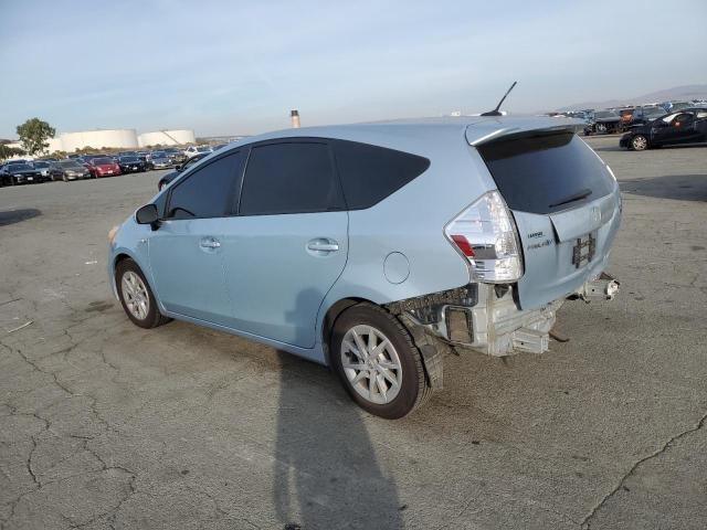 JTDZN3EU7D3256422 - 2013 TOYOTA PRIUS V BLUE photo 2