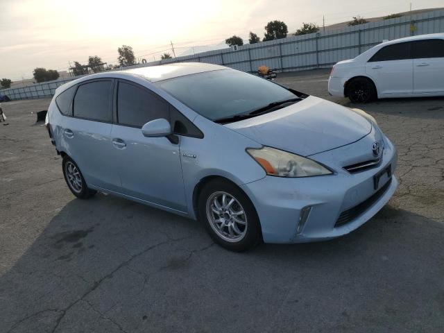 JTDZN3EU7D3256422 - 2013 TOYOTA PRIUS V BLUE photo 4