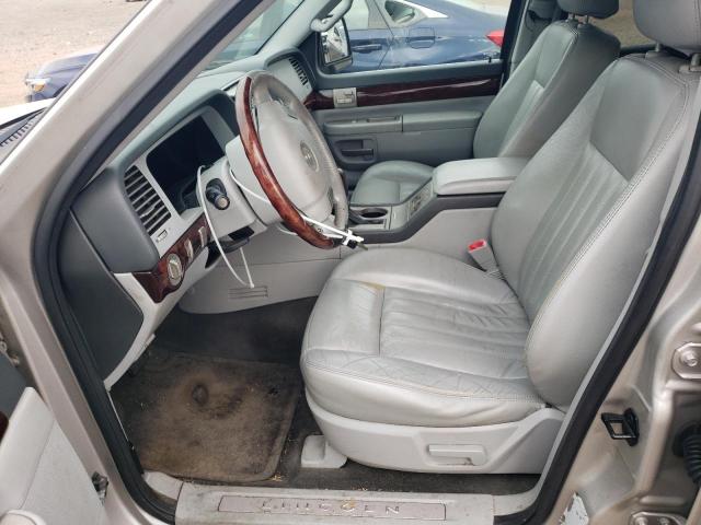 5LMEU88H25ZJ35267 - 2005 LINCOLN AVIATOR ვერცხლისფერი ფოტო 7