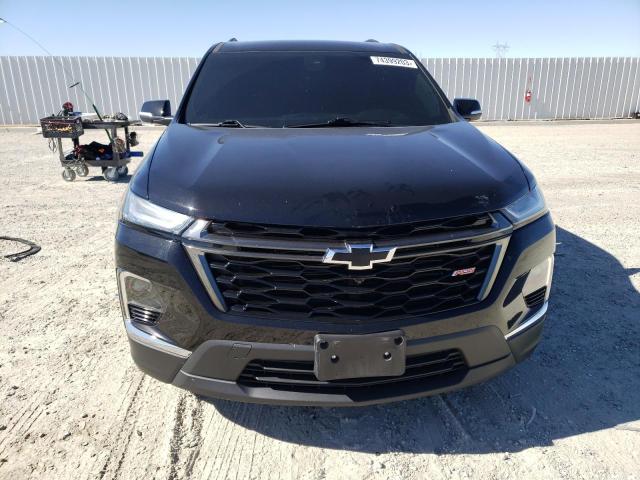 1GNEVJKW5NJ176324 - 2022 CHEVROLET TRAVERSE RS BLACK photo 5