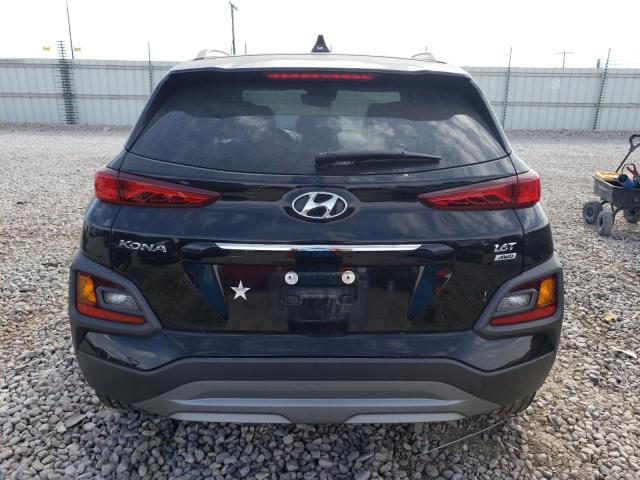 KM8K3CA51KU297427 - 2019 HYUNDAI KONA LIMITED BLACK photo 6