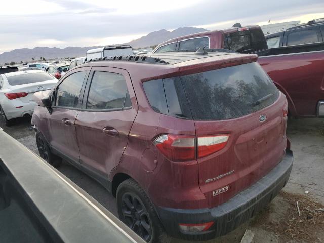 MAJ3S2GE9LC365810 - 2020 FORD ECOSPORT SE RED photo 2