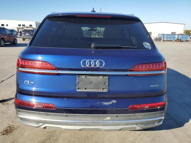 WA1LXAF77MD039938 - 2021 AUDI Q7 PREMIUM PLUS BLUE photo 6