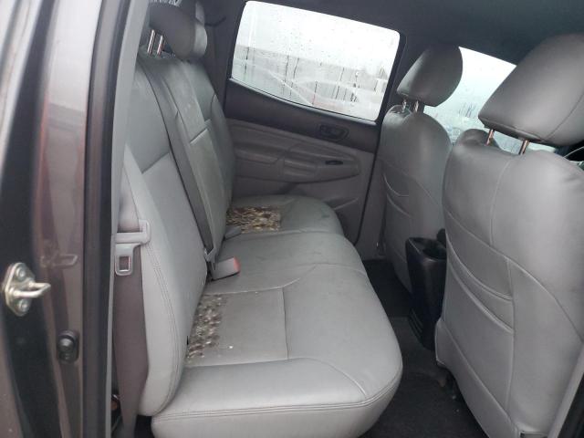 5TFJU4GN3FX067015 - 2015 TOYOTA TACOMA DOUBLE CAB PRERUNNER GRAY photo 10