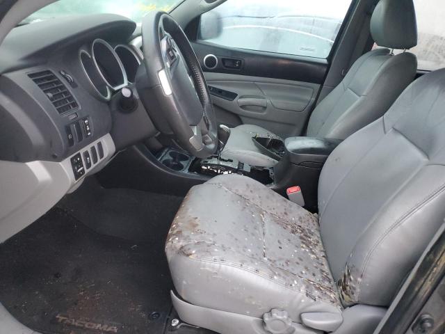 5TFJU4GN3FX067015 - 2015 TOYOTA TACOMA DOUBLE CAB PRERUNNER GRAY photo 7