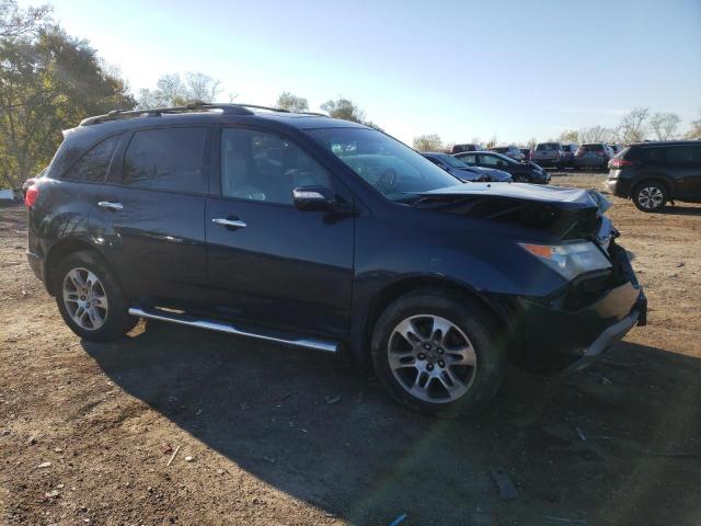 2HNYD28699H528084 - 2009 ACURA MDX TECHNOLOGY BLUE photo 4