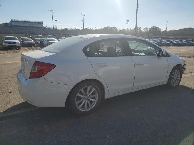 19XFB2F96CE076761 - 2012 HONDA CIVIC EXL თეთრი ფოტო 3