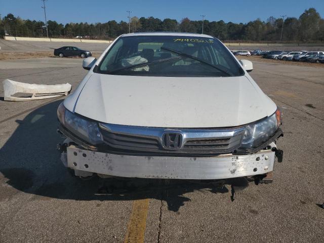 19XFB2F96CE076761 - 2012 HONDA CIVIC EXL თეთრი ფოტო 5