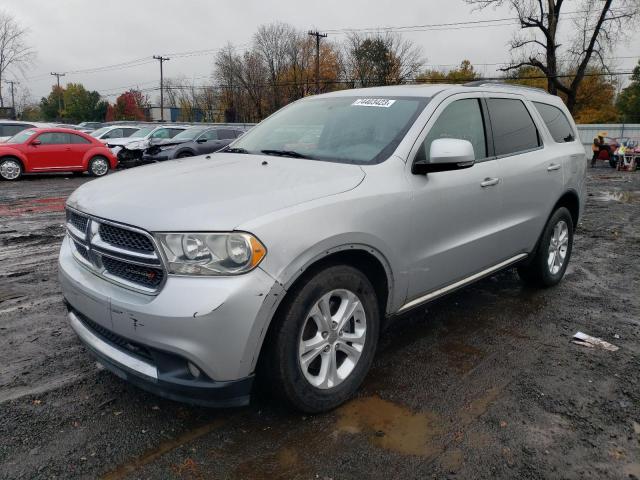 1C4SDJDT9CC252307 - 2012 DODGE DURANGO CREW SILVER photo 1