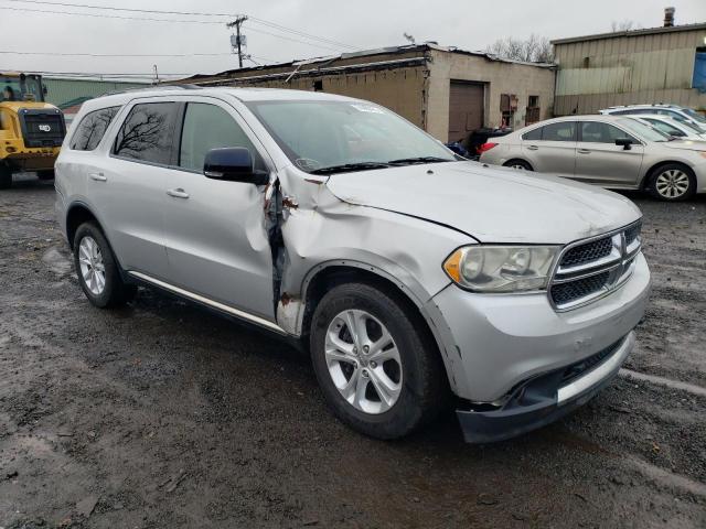 1C4SDJDT9CC252307 - 2012 DODGE DURANGO CREW SILVER photo 4