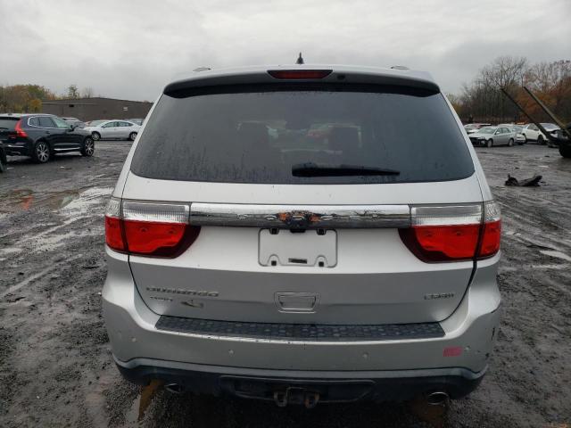 1C4SDJDT9CC252307 - 2012 DODGE DURANGO CREW SILVER photo 6