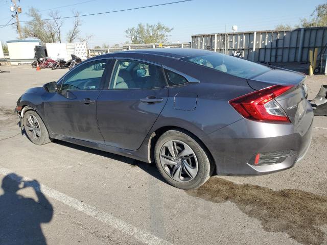 2HGFC2F68LH562285 - 2020 HONDA CIVIC LX GRAY photo 2