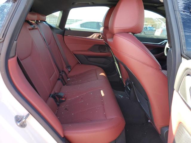 WBA13AW08NFL96396 - 2022 BMW M440XI GRAN COUPE WHITE photo 10
