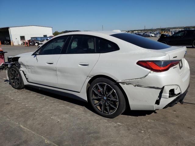 WBA13AW08NFL96396 - 2022 BMW M440XI GRAN COUPE WHITE photo 2