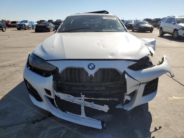 WBA13AW08NFL96396 - 2022 BMW M440XI GRAN COUPE WHITE photo 5