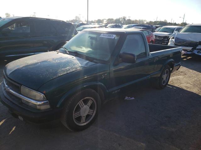 1GCCS1444W8161911 - 1998 CHEVROLET S TRUCK S10 GREEN photo 1