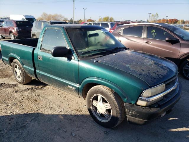 1GCCS1444W8161911 - 1998 CHEVROLET S TRUCK S10 GREEN photo 4