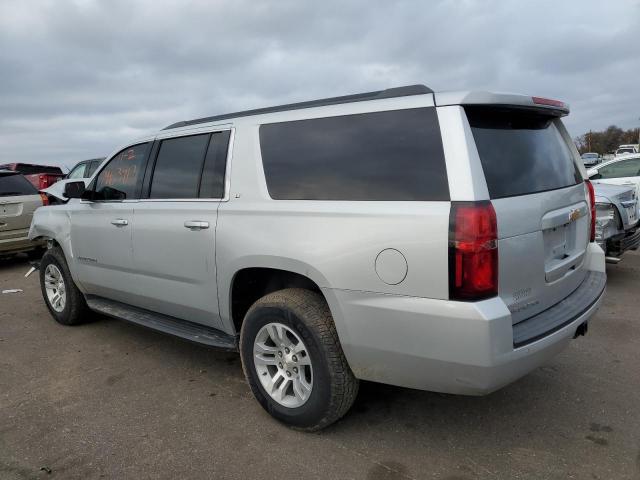 1GNSKHKC8LR160627 - 2020 CHEVROLET SUBURBAN K1500 LT SILVER photo 2