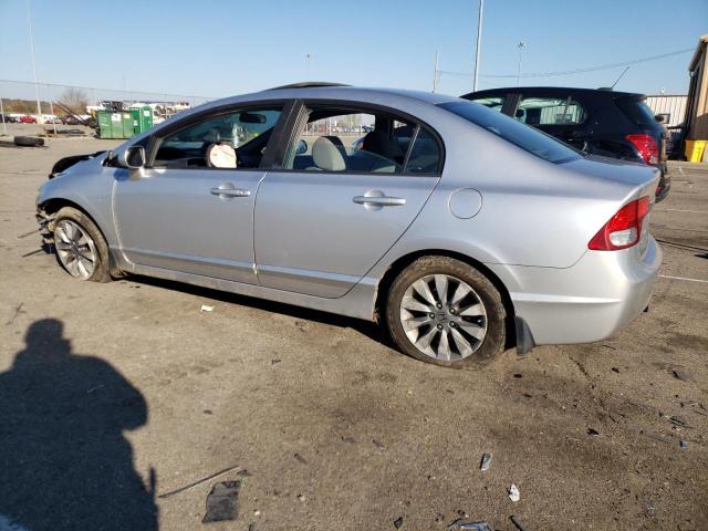 19XFA1F87AE035590 - 2010 HONDA CIVIC EX GRAY photo 2