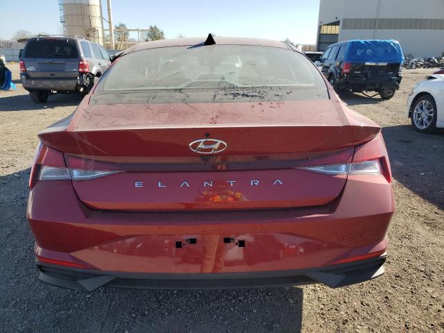 KMHLL4AG4PU575739 - 2023 HYUNDAI ELANTRA SE RED photo 6