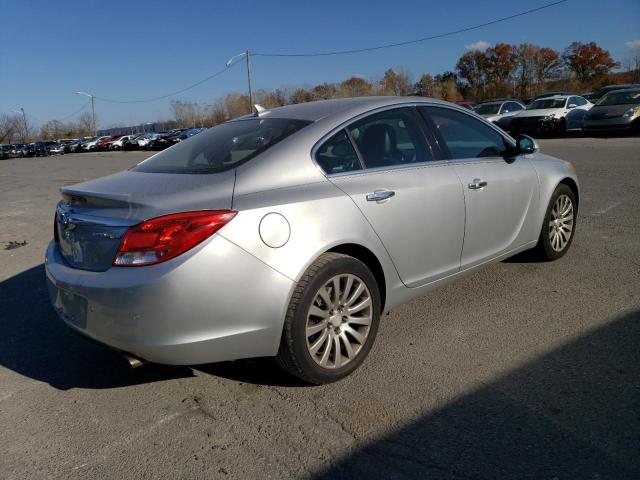 2G4GS5EV9C9133582 - 2012 BUICK REGAL PREMIUM SILVER photo 3