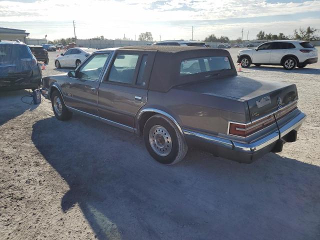 1C3XY56R2LD844892 - 1990 CHRYSLER IMPERIAL BROWN photo 2