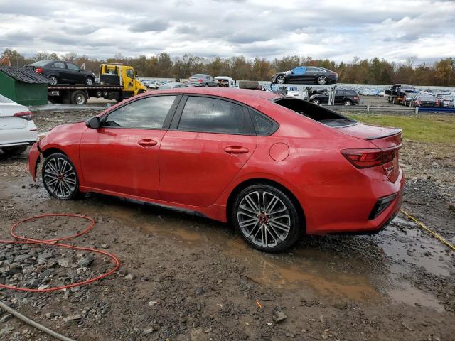 3KPF44AC7LE214798 - 2020 KIA FORTE GT RED photo 2