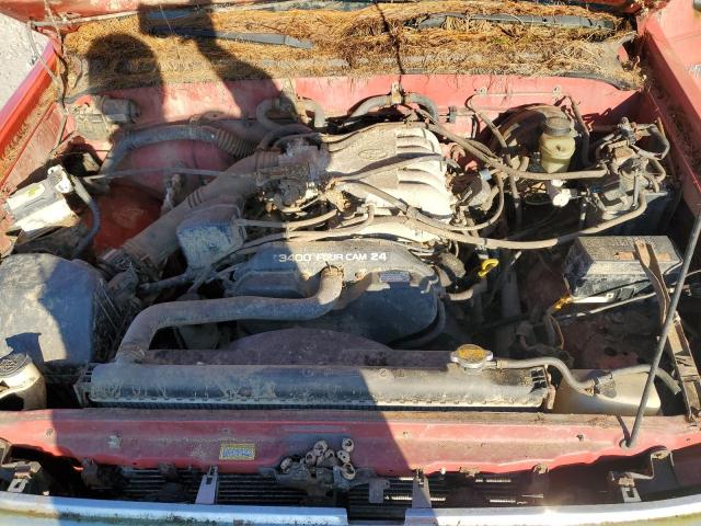 JT4UN22D5V0039656 - 1997 TOYOTA T100 XTRACAB RED photo 11