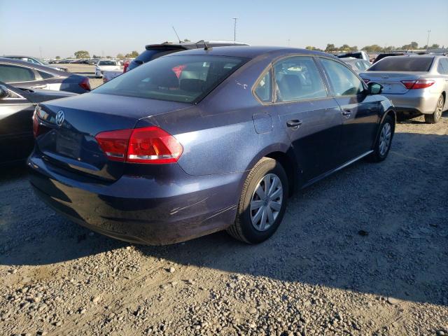 1VWAP7A37DC009510 - 2013 VOLKSWAGEN PASSAT S BLUE photo 3