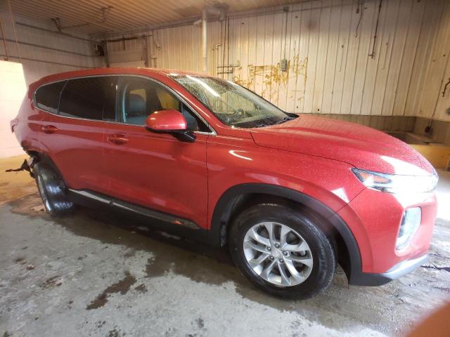 5NMS3CADXKH037210 - 2019 HYUNDAI SANTA FE SEL RED photo 4