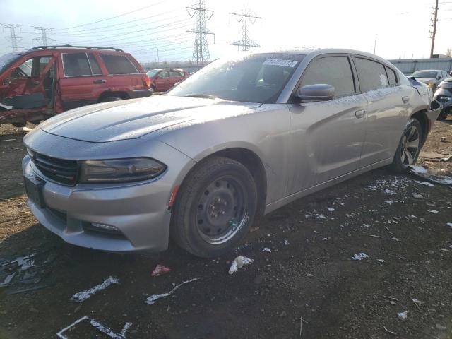 2C3CDXHG9GH194002 - 2016 DODGE CHARGER SXT SILVER photo 1