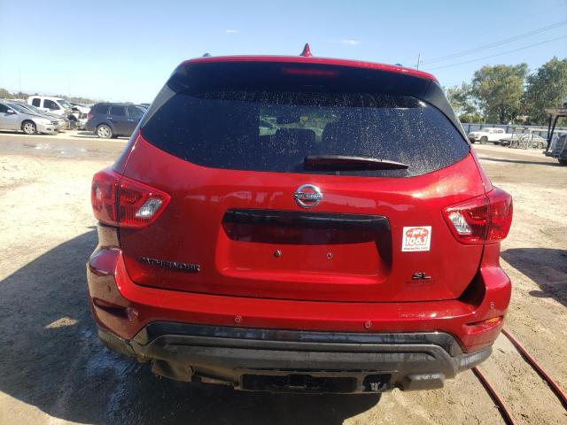 5N1DR2CN1LC641702 - 2020 NISSAN PATHFINDER SL RED photo 6