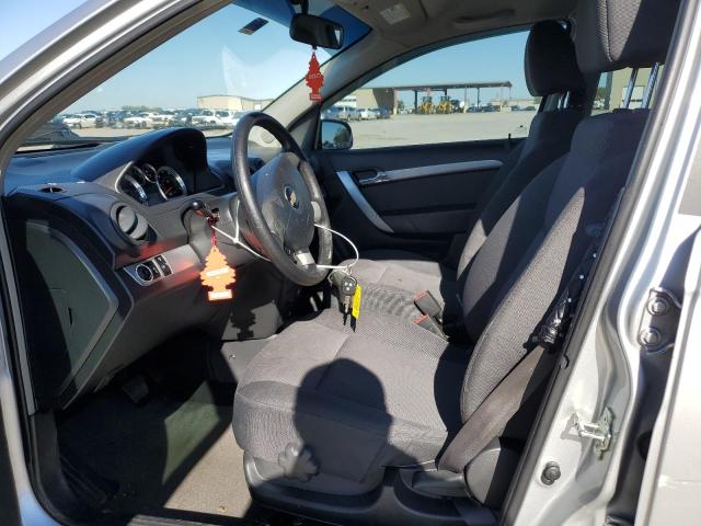 KL1TD5DE6BB186257 - 2011 CHEVROLET AVEO LS 银色 照片 7