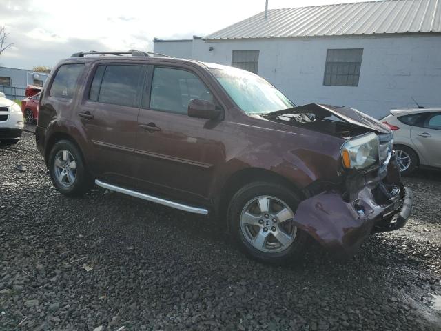 5FNYF485X9B004449 - 2009 HONDA PILOT EXL BURGUNDY photo 4