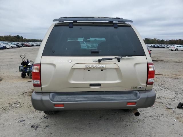 JN8DR09Y91W577273 - 2001 NISSAN PATHFINDER LE BEIGE photo 6