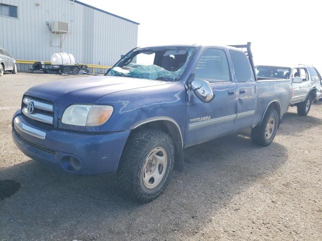 5TBRU34166S468099 - 2006 TOYOTA TUNDRA ACCESS CAB SR5 BLUE photo 1