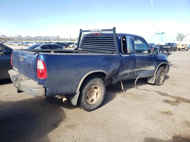 5TBRU34166S468099 - 2006 TOYOTA TUNDRA ACCESS CAB SR5 BLUE photo 3