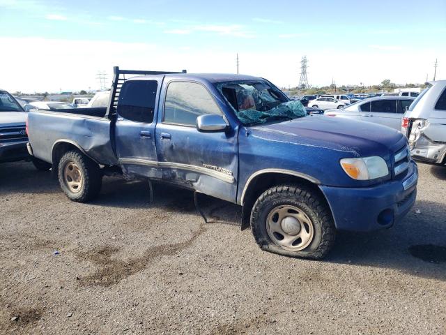 5TBRU34166S468099 - 2006 TOYOTA TUNDRA ACCESS CAB SR5 BLUE photo 4