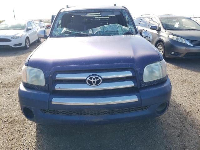 5TBRU34166S468099 - 2006 TOYOTA TUNDRA ACCESS CAB SR5 BLUE photo 5