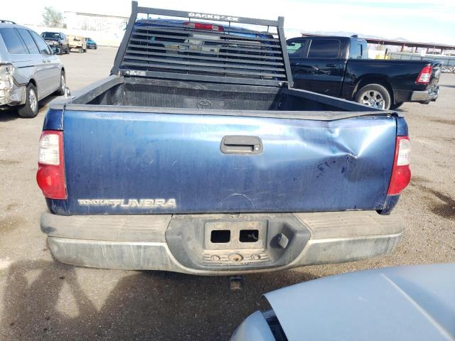 5TBRU34166S468099 - 2006 TOYOTA TUNDRA ACCESS CAB SR5 BLUE photo 6