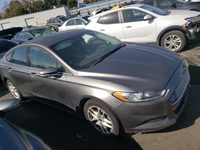 3FA6P0HD7ER163965 - 2014 FORD FUSION SE GRAY photo 4