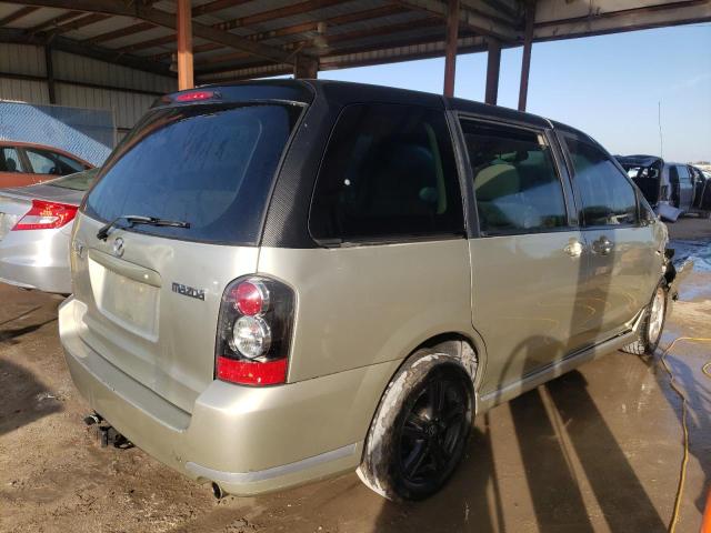 JM3LW28A050532576 - 2005 MAZDA MPV WAGON GOLD photo 3