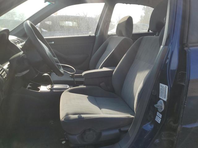 2HGES16544H603545 - 2004 HONDA CIVIC LX BLUE photo 7