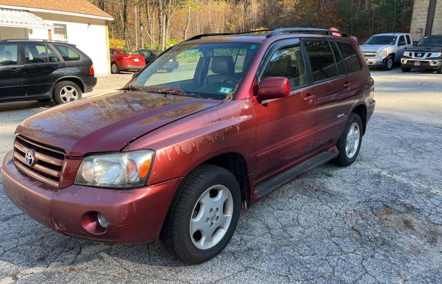 JTEEP21A170195522 - 2007 TOYOTA HIGHLANDER SPORT MAROON photo 2