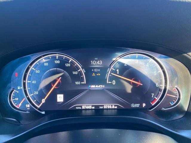 5UXUJ5C55KLA93474 - 2019 BMW X4 M40I BLACK photo 8