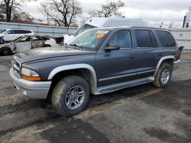 1D4HS58N43F566726 - 2003 DODGE DURANGO SLT PLUS GRAY photo 1