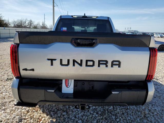 5TFLA5DB2PX095956 - 2023 TOYOTA TUNDRA CREWMAX SR SILVER photo 6