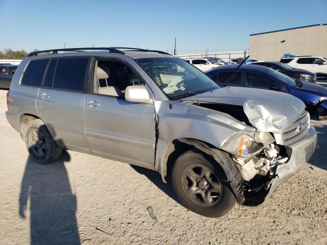 JTEGD21A220030055 - 2002 TOYOTA HIGHLANDER SILVER photo 4